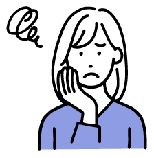 悩む女性1
